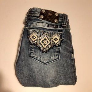 Miss Me Girls Bermuda Embellished Shorts 12 JK5416M